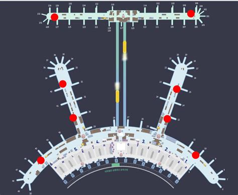 Incheon Airport Terminal 2 Map Printable