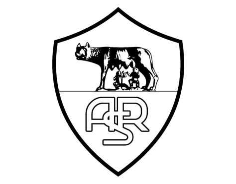 Roma crest coloring page - Coloringcrew.com