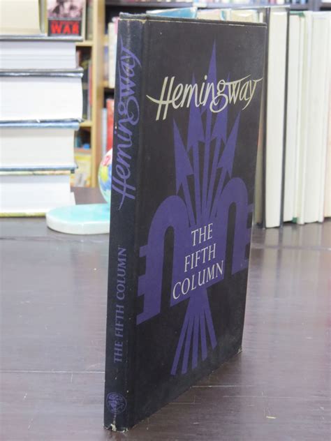 Ernest Hemingway, The Fifth Column | Deadsouls Bookshop