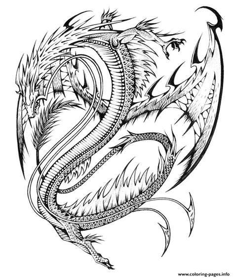 Scary Dragon Drawing at GetDrawings | Free download