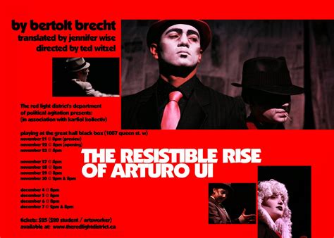 Deadcat Design: The Resistible Rise of Arturo Ui