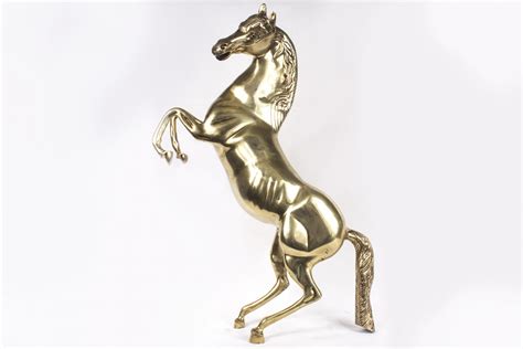 Victorian Classics Imports - Large Gold Horses