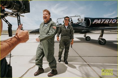 Tom Cruise Terrifies James Corden on Wild Ride in 'Top Gun' Fighter Jet ...