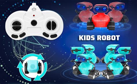 BOMPOW Interactive Smart Robot Toys, Intelligent Robot Toys for Kids ...