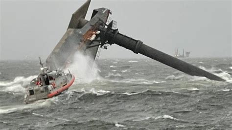 Six people rescued and more missing after boat capsizes off Louisiana coast | US News | Sky News