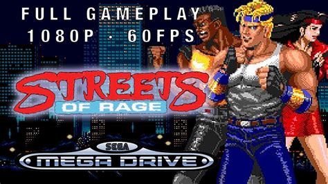 Streets of Rage (Sega Mega Drive/Genesis) - Full Gameplay - YouTube