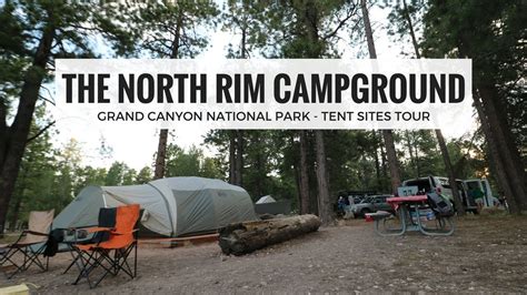 North Rim Campground Grand Canyon National Park - YouTube