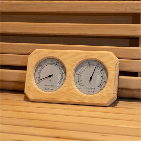 Amazon.com : amocane Sauna Thermometer, 2 in 1 Indoor Fahrenheit ...