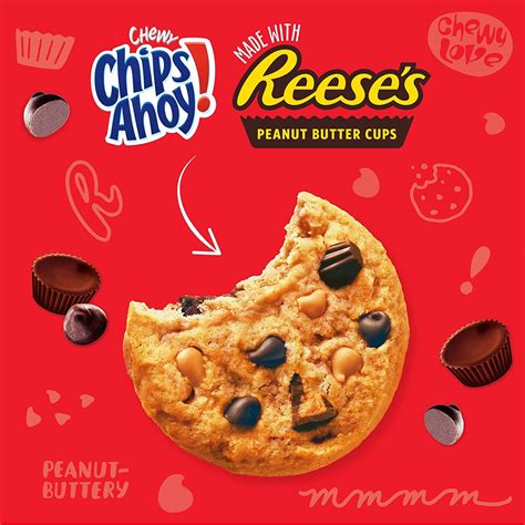 CHIPS AHOY! Chewy Chocolate Chip Cookies with Reese's Peanut Butter ...