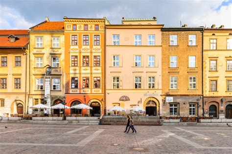 Architecture of Krakow, Poland Editorial Image - Image of market, european: 106447910