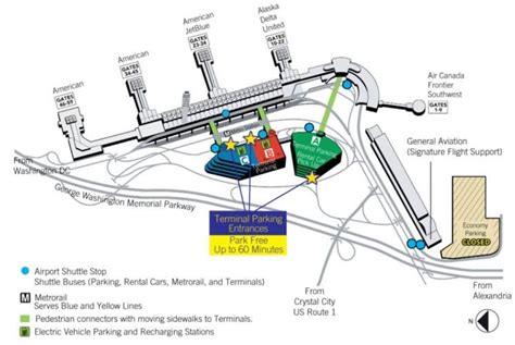 Ronald Reagan Washington National Airport [DCA] Terminal Guide