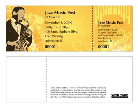 Buy Tickets for Jazz Music Festival