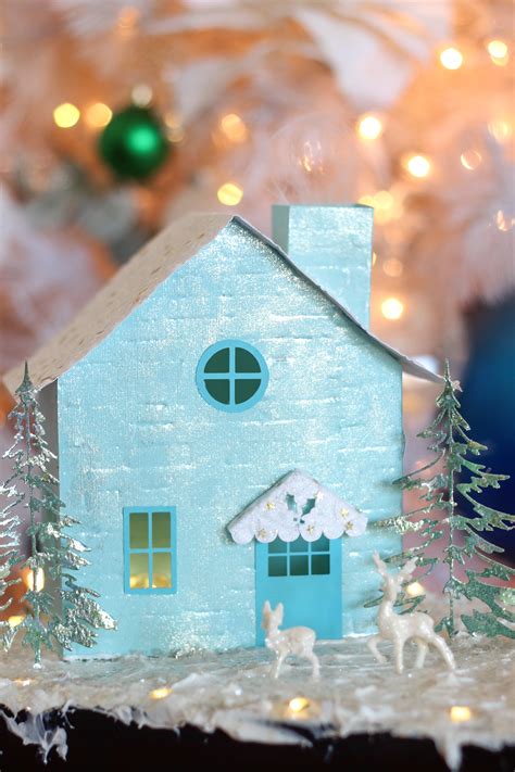 DIY Little Christmas House * sparkle living blog