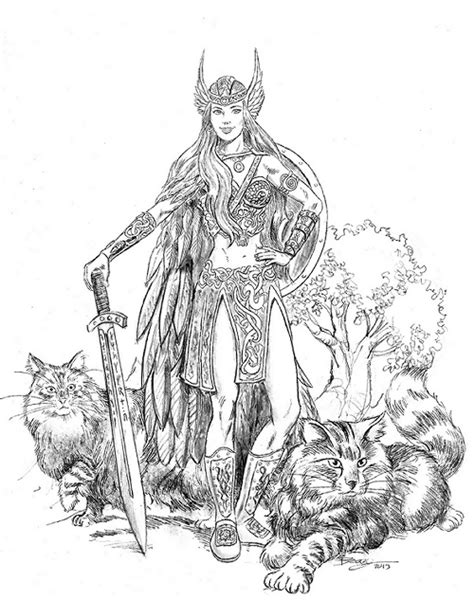 Norse Coloring Pages For Adults Coloring Pages