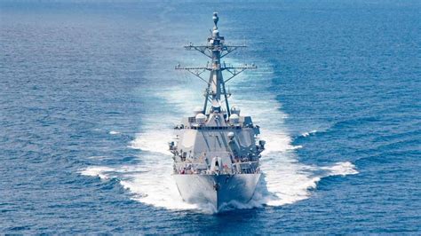 US warships sail through the Taiwan Strait after Pelosi visit