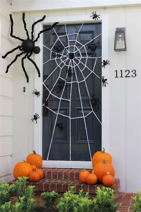 Decoración de puerta para Halloween - Door decoration for Halloween … | Puerta de halloween ...