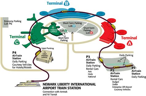 EWR Newark Airport Terminal Maps