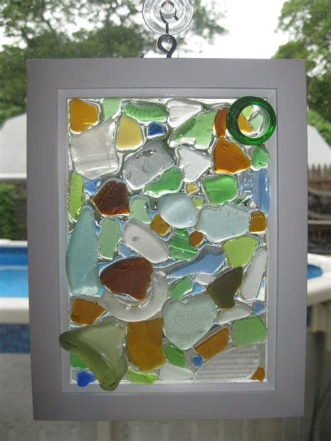 Sea Glass Mosaic | Sea glass | Sea glass crafts, Sea glass mosaic, Sea glass art projects