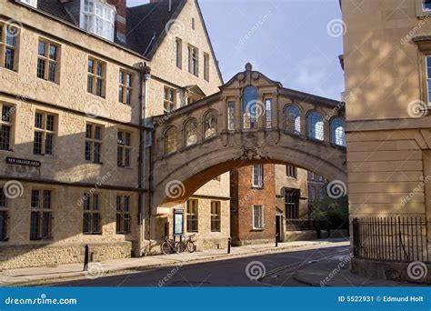 Bridge of Sighs, Oxford stock image. Image of shadows - 5522931