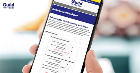 Use Our Mortgage Refinance Calculator | Guild Mortgage