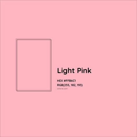 Light Pink Complementary or Opposite Color Name and Code (#FFB6C1 ...