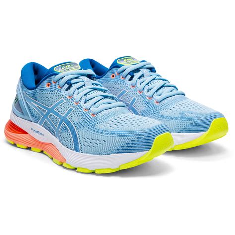 Asics Gel-Nimbus 21 Ladies Running Shoes - Sweatband.com