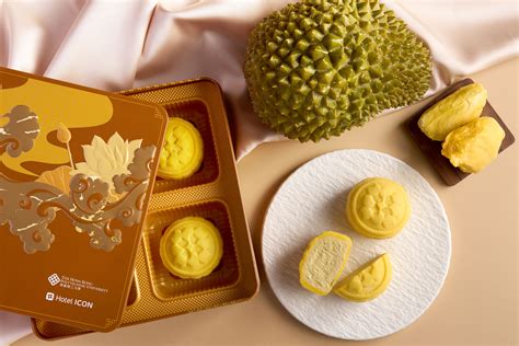 Snow Skin Musang King Durian Mooncake Giftbox | Hotel ICON