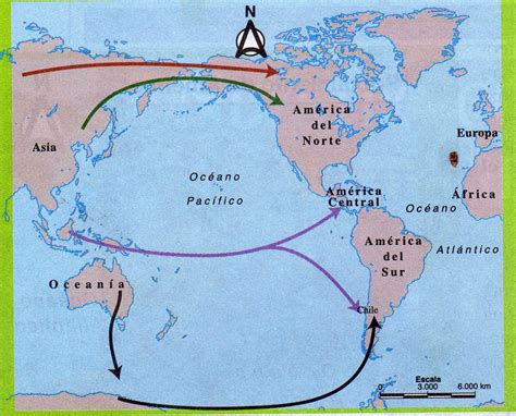 a map shows the route of an airplane that is flying over the world in different directions