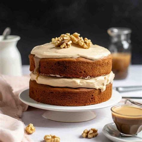 Mary Berry's Coffee & Walnut Cake