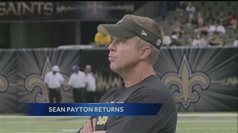 Sean Payton returns to sideline after year-long suspension