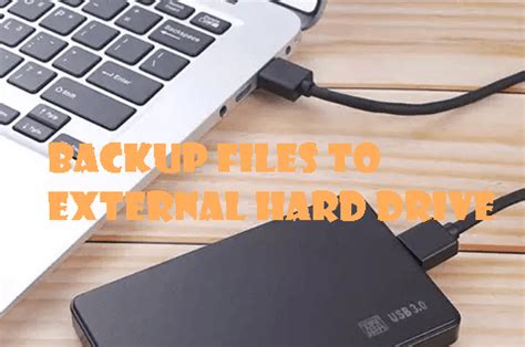 How to Automatically Backup Files to External Hard Drive