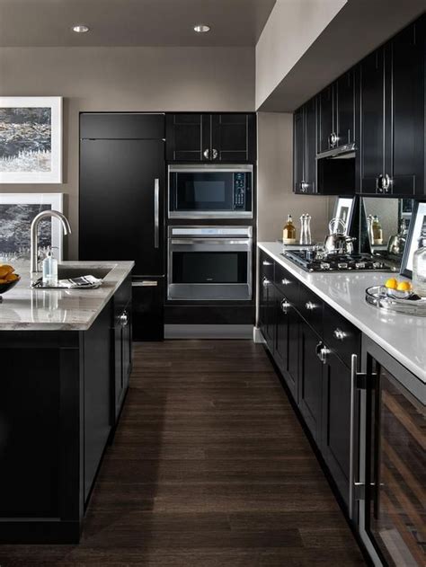 20++ Kitchen Colors With Dark Cabinets - PIMPHOMEE