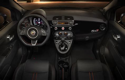 2015 Fiat 500 Abarth interior | The Detroit Bureau