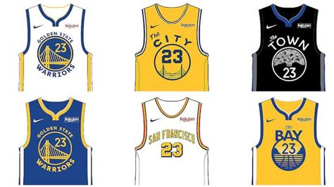 Warriors unveil six new jersey designs for 2019-20 season | NBA.com