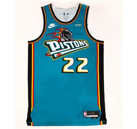 Teal Time: Detroit Pistons Announce Retro Uniform Returns for 2022-23 ...