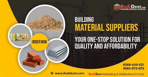 Building Material Suppliers: Your One-Stop Solution for Quality and ...