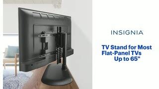 Insignia™ TV Stand for Most Flat-Panel TVs Up to 65" Black NS-HTMS1 ...