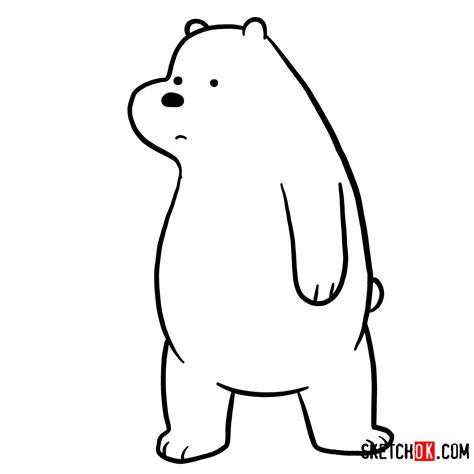 How to draw We Bare Bears characters - SketchOk