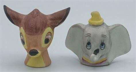 Grolier The Disney Collection 1988 Miniature Character Head Figurines ...