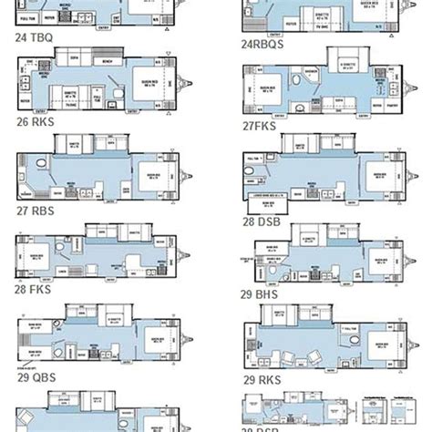 Fleetwood Travel Trailer Floor Plans