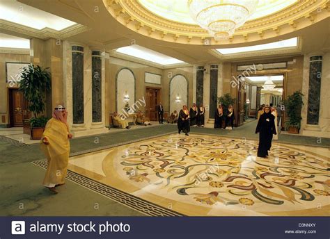 Interior of the Saudi Arabian King's Palace in Riyadh