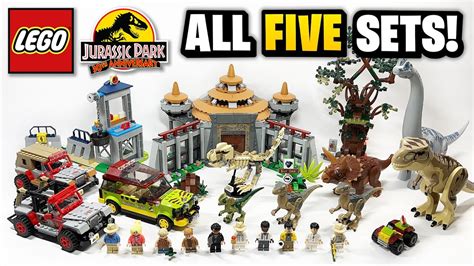 EVERY LEGO Jurassic Park 30th Anniversary Sets Review | Brick Finds & Flips