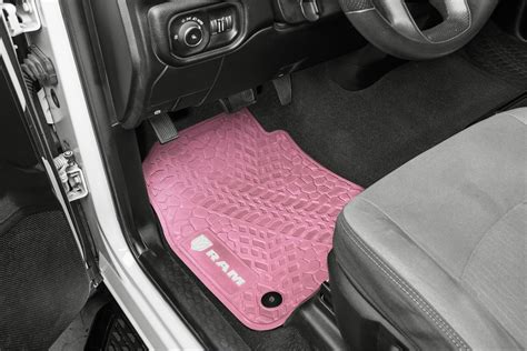 Dodge Ram Floor Mats 19-24 Dodge Ram 2500/3500 Crew Cab 4 Piece Tire T ...