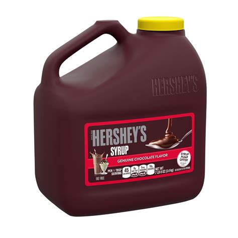 HERSHEY'S Chocolate Syrup, Baking Supplies, 7.5 Lbs., Container ...