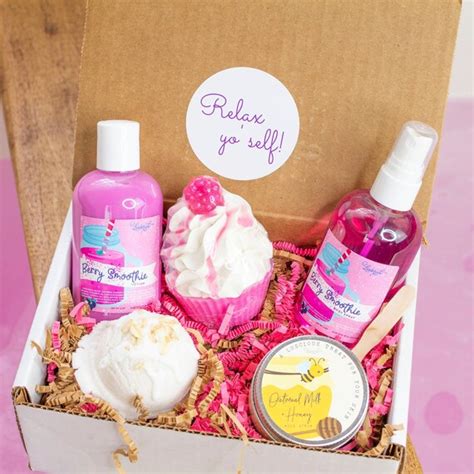 Spa Gift Box for Women Spa Gift Set for Her Cupcake Soap - Etsy