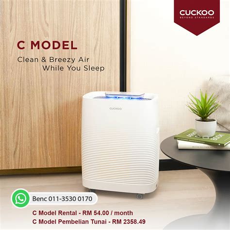 CUCKOO C Model Air Purifier - Cuckoo Malaysia