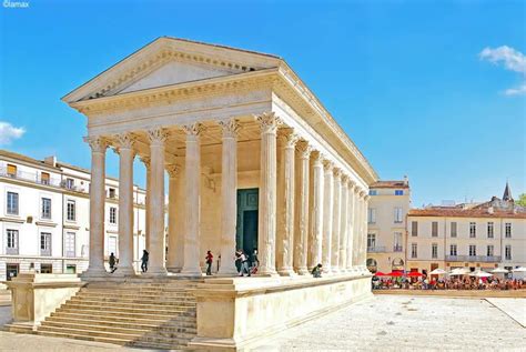 Maison Carree de Nimes, le seul temple antique au monde intégralement conservé | Avignon et Provence