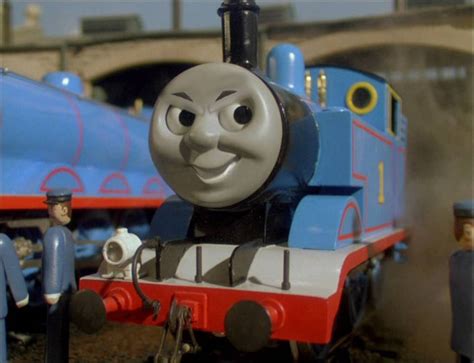 Thomas evil face by thomasanded on DeviantArt