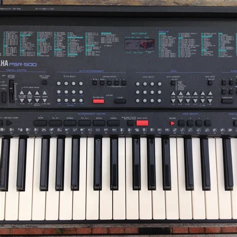 Yamaha PSR-500 - Vintage Keyboard/Arranger (1991) - 61 keys - in Mint condition - Catawiki