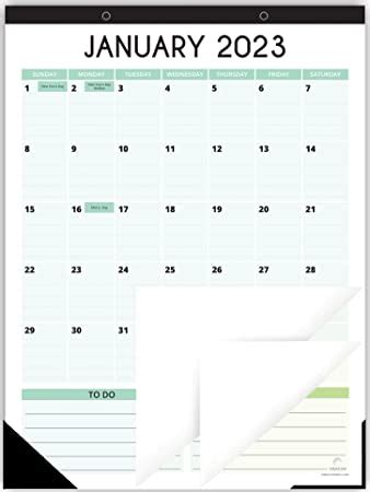 Fridge Calendar 2023-2024 for Refrigerator by StriveZen, 12x16 Inches, Large, Monthly, Magnetic ...